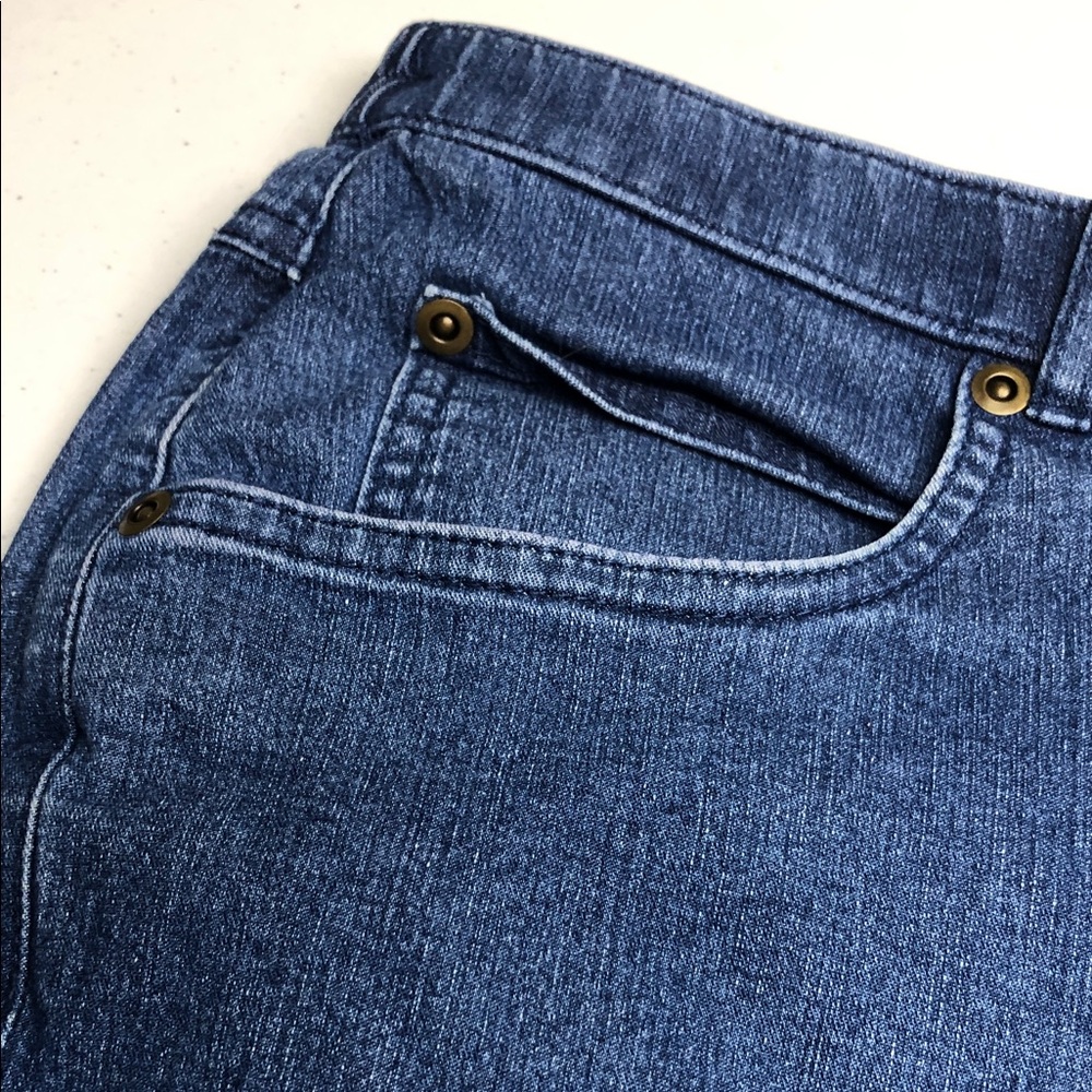 Alia Blue Jean Shorts for Women - Picture 2 of 7